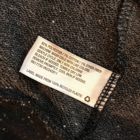 Isabel Maternity By Ingrid & Isabel Cold Shoulder Sweatshirt Ruffle Size M - Picture 4 of 5